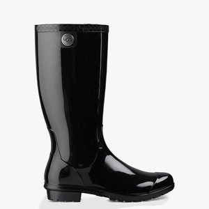 Ugg Shaye Rain Women All-Weather Boots Black (7962VZCAN)